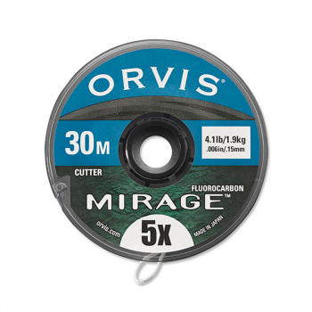 ORVIS Mirage Fluorocarbon Vorfachmaterial, 30m
