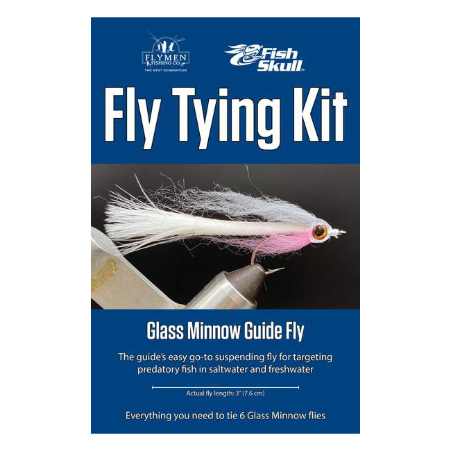 Finest Fly Fishing - FLYMEN Bindeset Glass Minnow Guide Fly